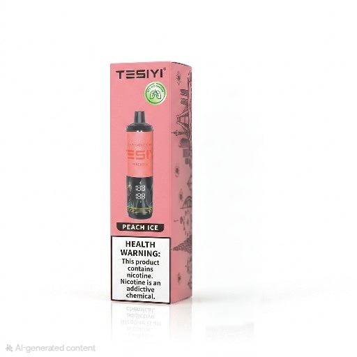 IMG_COM_202608171920074364(1) ویپ تسِییی TESIYI Ultra Shisha – Peach Ice – ۳۵٬۰۰۰ پاف - تصویر 1